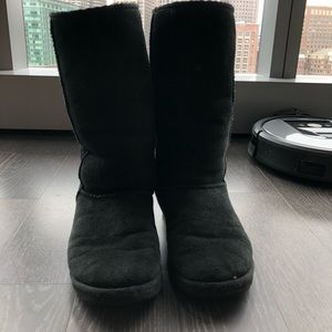 Black Tall UGG boots